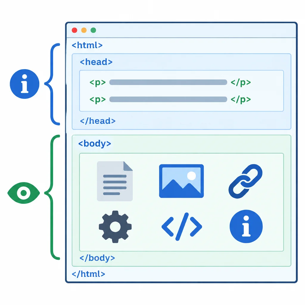 Visible paragraphs inside document information
