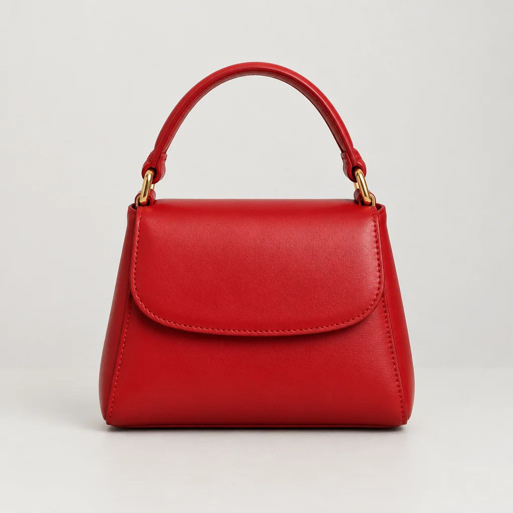 Bolsa pequena vermelha