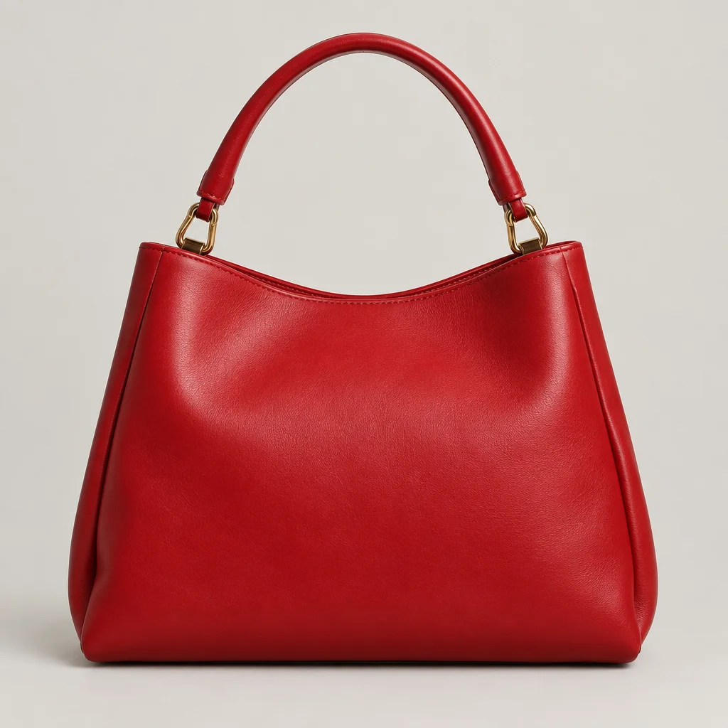 Bolsa grande vermelha
