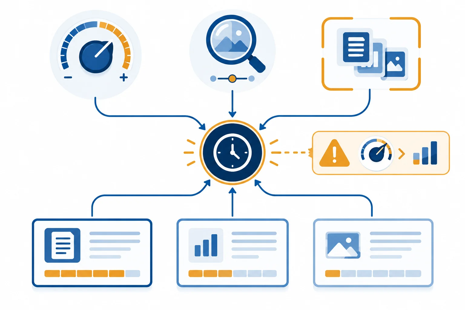 Diagrama mostrando que modal, advérbio e delimitação da base informacional atuam juntos na formulação de uma conclusão.