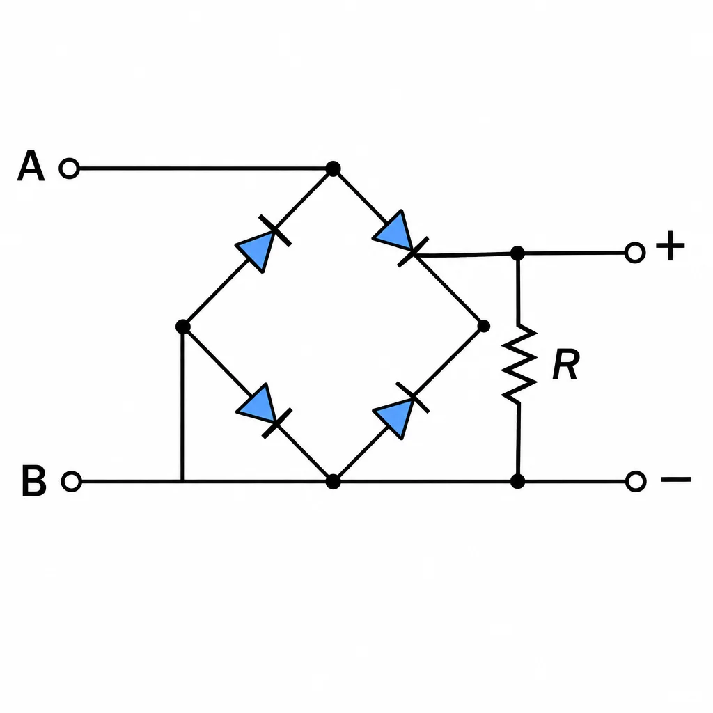 Circuito sem instrumentos conectados