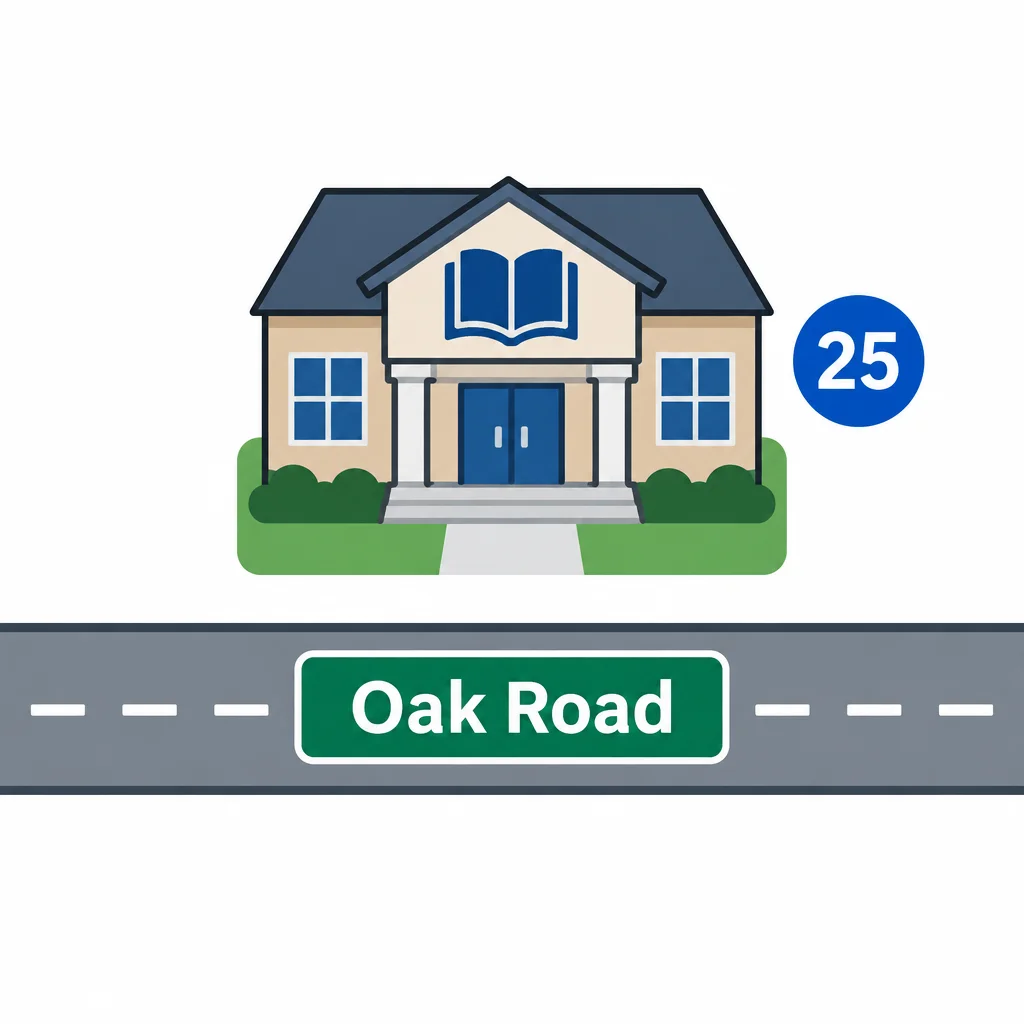 Library — 25 Oak Road