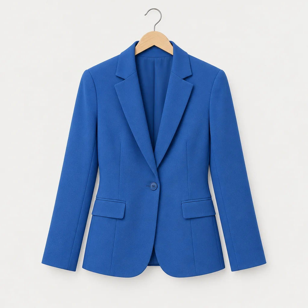 O mesmo modelo em azul.