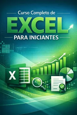 Capa do Ebook gratuito Curso completo de Excel para iniciantes