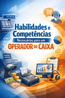 Capa do Ebook gratuito Habilidades e competências necessárias para um Operador de Caixa
