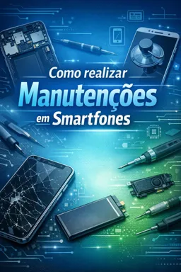 Capa do Ebook gratuito Como realizar manutenções em Smartfones