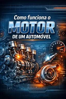 Capa do Ebook gratuito Como funciona o motor de um automóvel