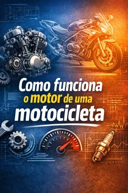 Capa do Ebook gratuito Como funciona o motor de uma motocicleta