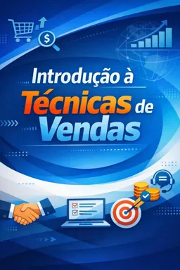Capa do Ebook gratuito Introdução à Técnicas de Vendas