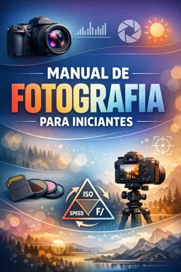 Capa do Ebook gratuito Manual de Fotografia para iniciantes