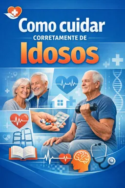 Capa do Ebook gratuito Como cuidar corretamente de Idosos