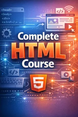 Free Ebook cover Complete HTML Course
