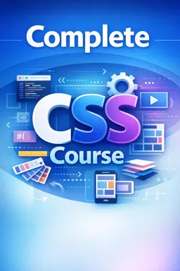 Free Ebook cover Complete CSS course