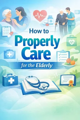Free Ebook cover How to properly care for the elderly