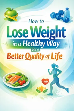Free Ebook cover How to lose weight in a healthy way for a better quality of life
