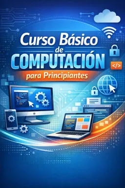 Portada de libro electrónico gratuitaCurso básico de computación para principiantes.