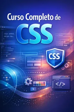 Portada de libro electrónico gratuitaCurso completo de CSS