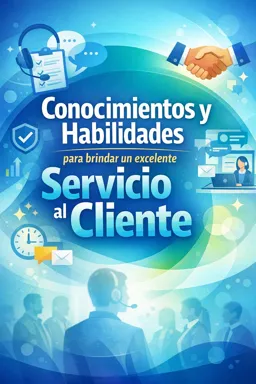 Portada de libro electrónico gratuitaConocimientos y Habilidades para brindar un excelente Servicio al Cliente