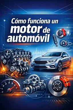 Portada de libro electrónico gratuitaCómo funciona un motor de automóvil