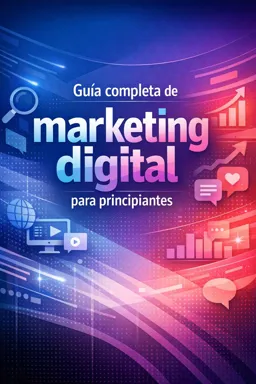 Portada de libro electrónico gratuitaGuía completa de marketing digital para principiantes