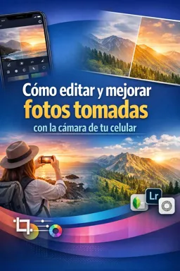 Portada de libro electrónico gratuitaCómo editar y mejorar fotos tomadas con la cámara de tu celular