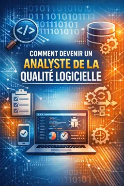 Couverture de livre électronique gratuite Comment devenir un analyste de la qualité logicielle