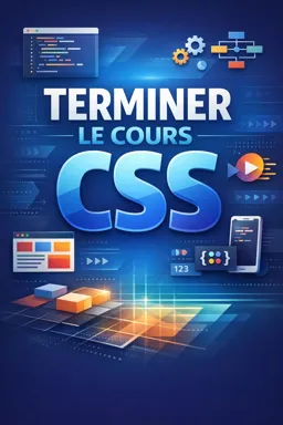 Couverture de livre électronique gratuite Terminer le cours CSS