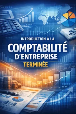 Couverture de livre électronique gratuite Introduction à la comptabilité d'entreprise terminée