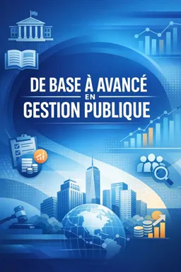 Couverture de livre électronique gratuite De base à avancé en gestion publique