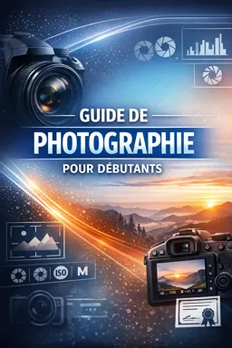 Couverture de livre électronique gratuite Guide de photographie pour débutants