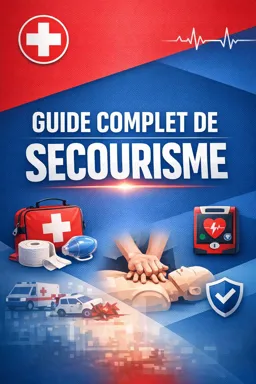 Couverture de livre électronique gratuite Guide complet de secourisme