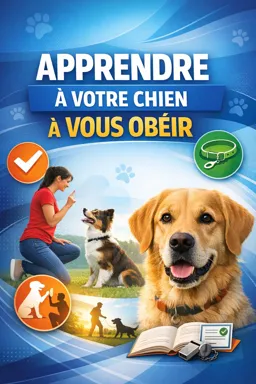 Couverture de livre électronique gratuite Apprendre à votre chien à vous obéir