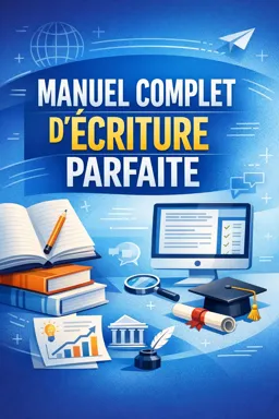 Couverture de livre électronique gratuite Manuel complet d'écriture parfaite