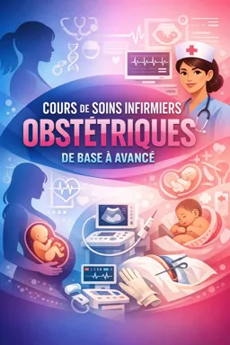Couverture de livre électronique gratuite Cours de soins infirmiers obstétriques de base à avancé