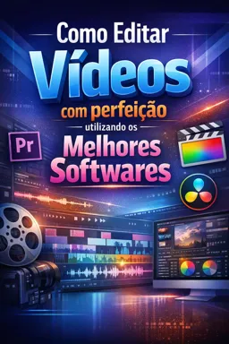 Capa do Ebook gratuito Como Editar Vídeos com perfeição utilizando os melhores softwares