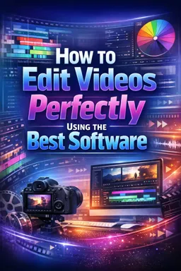 Free Ebook cover How to Edit Videos Perfectly Using the Best Software