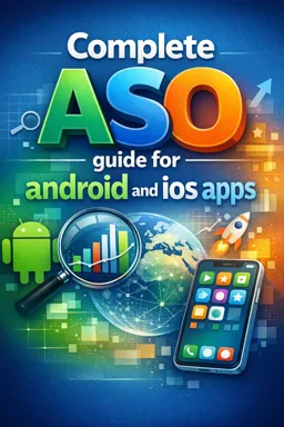 Free Ebook cover Complete ASO guide for android and ios apps