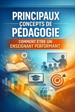 Couverture de livre électronique gratuite Principaux concepts de pédagogie, comment être un enseignant performant