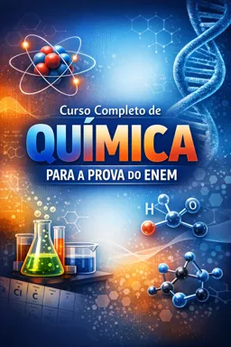 Capa do Ebook gratuito Curso completo de Química para a prova do Enem