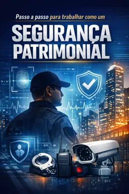 Capa do Ebook gratuito Passo a passo para trabalhar como um Segurança Patrimonial
