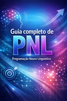Capa do Ebook gratuito Guia completo de PNL Programação Neuro Linguística
