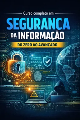 Capa do Ebook gratuito Curso completo em Segurança da Informação do zero ao avançado