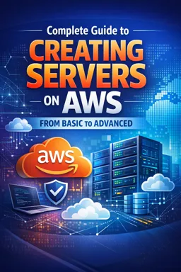 Free Ebook cover Complete Guide to Creating Servers on AWS from Basic to Advanced