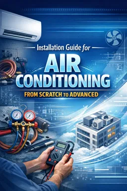 Free Ebook cover Installation guide for Air Conditioning from scratch to advanced