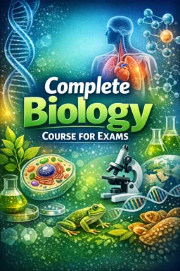 Free Ebook cover Complete Biology course for exams