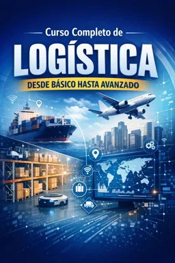 Portada de libro electrónico gratuitaCurso completo de Logística desde básico hasta avanzado