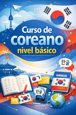 Portada de libro electrónico gratuitaCurso de coreano nivel básico