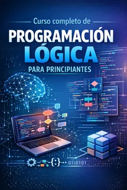 Portada de libro electrónico gratuitaCurso completo de programación lógica para principiantes