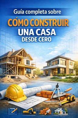 Portada de libro electrónico gratuitaGuía completa sobre cómo construir una casa desde cero