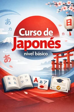Portada de libro electrónico gratuitaCurso de Japonés nivel básico